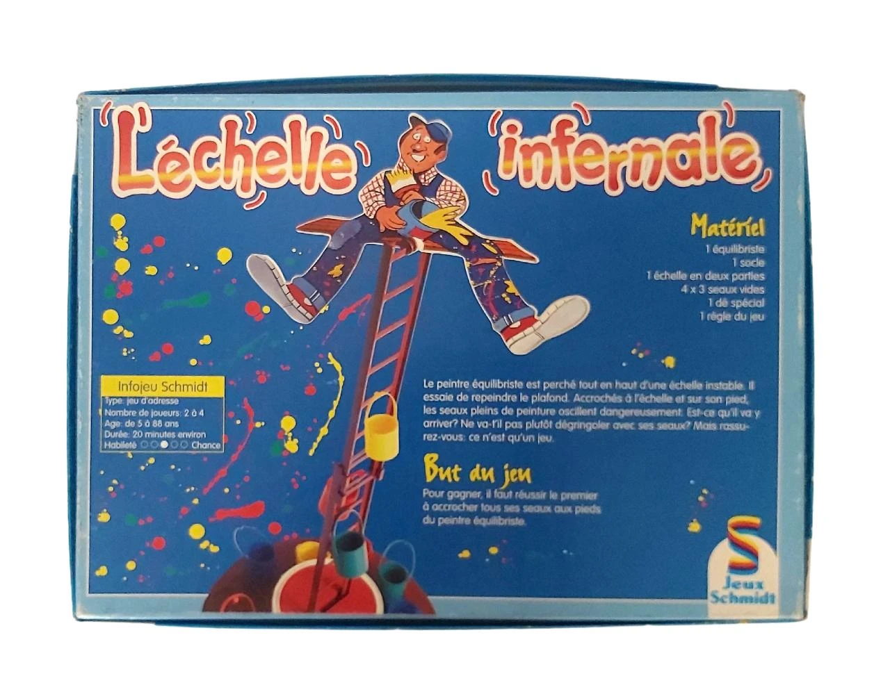 El Juego de Mesa La Escala Infernale 1994 Completo Schmidt – photo 8